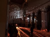 Bodenmalereien mit Licht in der Michaeliskirche : Bodenmalereien in der Michaeliskirche, Lichtungen-2018