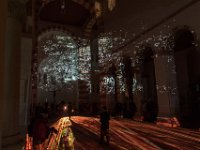 Bodenmalereien mit Licht in der Michaeliskirche : Bodenmalereien in der Michaeliskirche, Lichtungen-2018