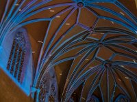 Deckenmalereien in der Andreaskirche : Eindruckvolle Illuminationen in St. Andreas, Lichtungen - 2018 Hildesheim